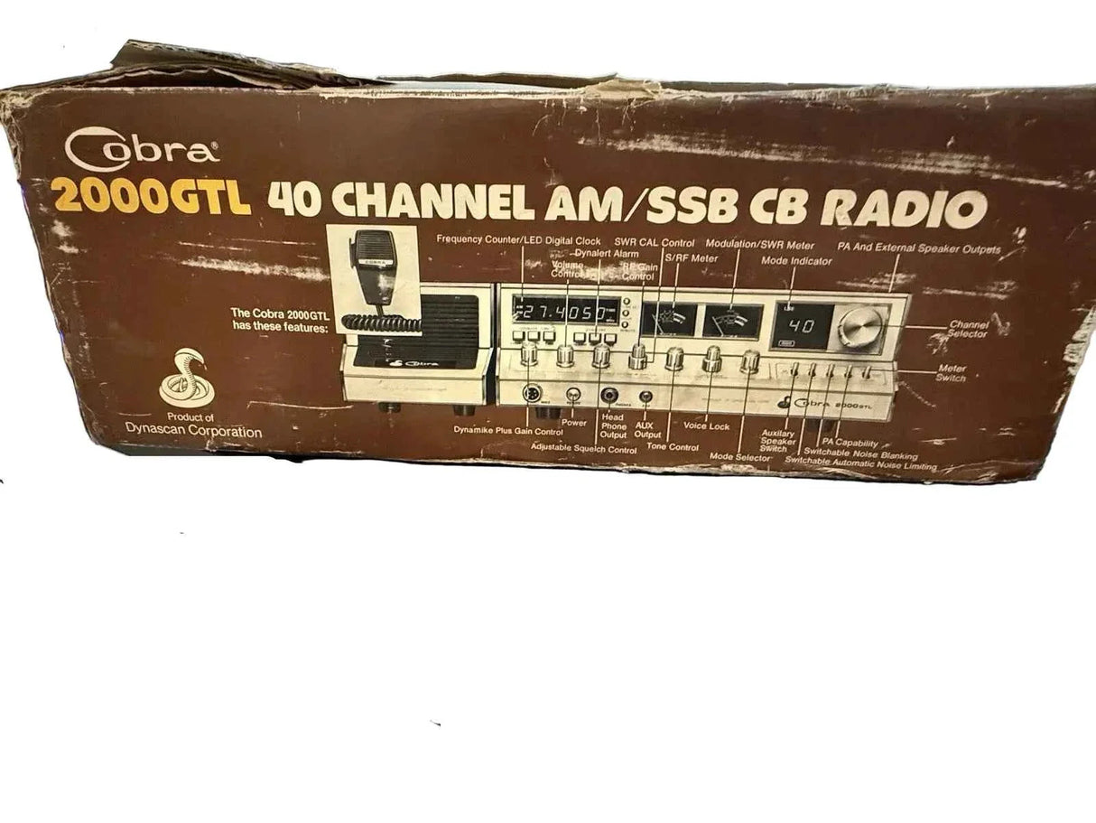 Cobra 2000GTL w/Box (Pre-Owned)-3 Cobra