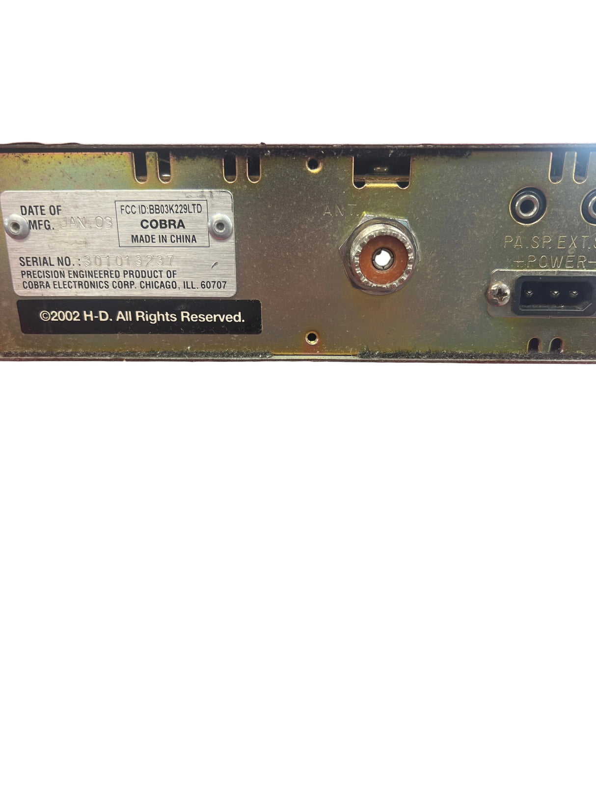 Harley Davidson Cobra 29 LTD CB Radio (Pre-Owned) Cobra