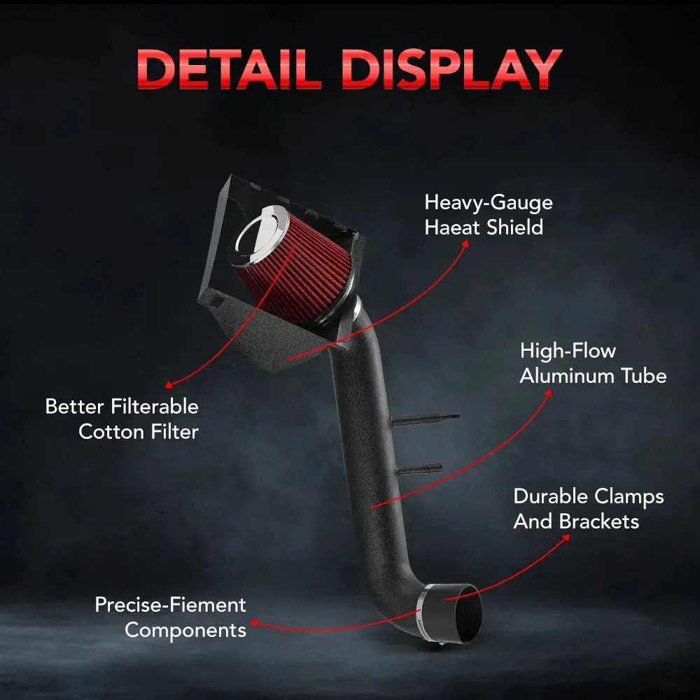Cold Air Intake For 2015-2018 Ford F-150 5.0L V8