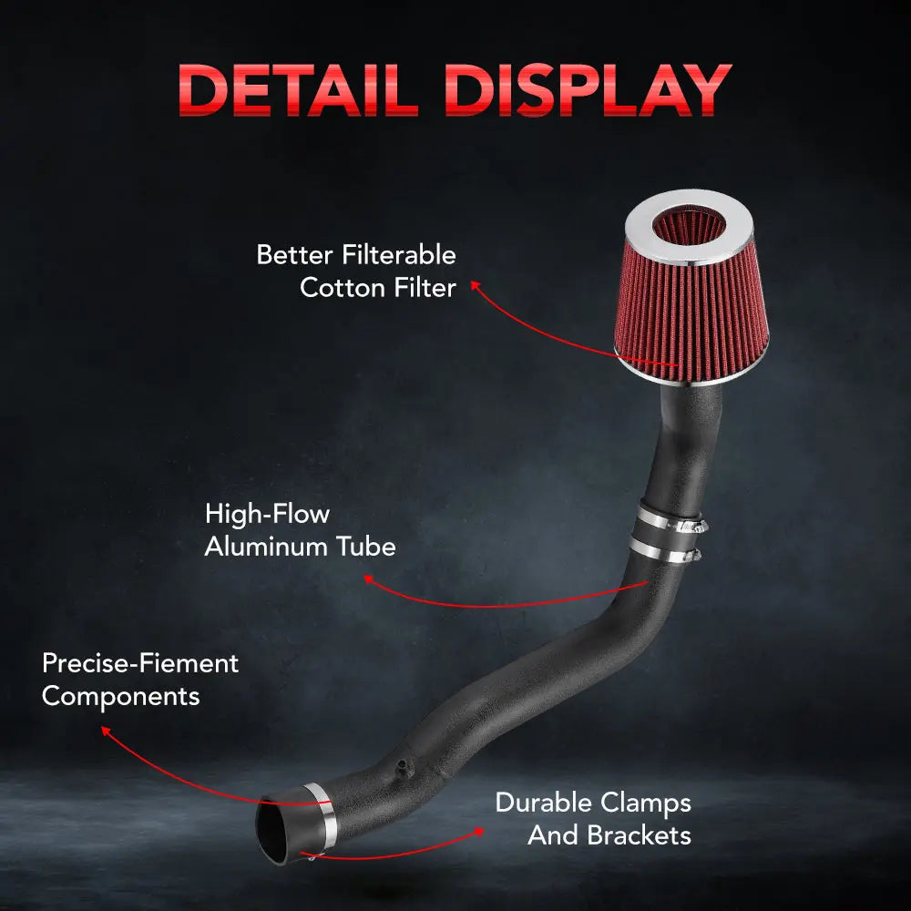 Cold Air Intake Kit for 1988-1991 Honda Civic EX/RT CRX Si 1.6L l4