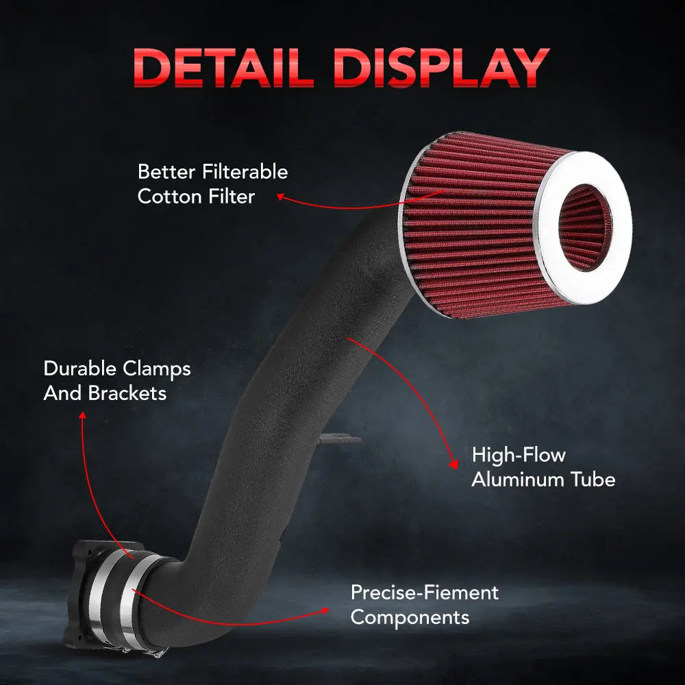 Cold Air Intake for 2003-2006 Nissan 350z Aluminum Flashark