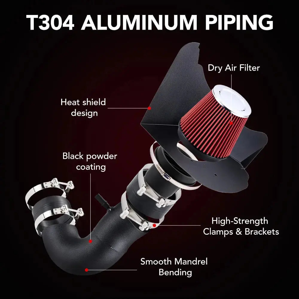 Flashark Cold Air Intake for 2016-2019 Camaro SS 6.2L V8 (LT1)