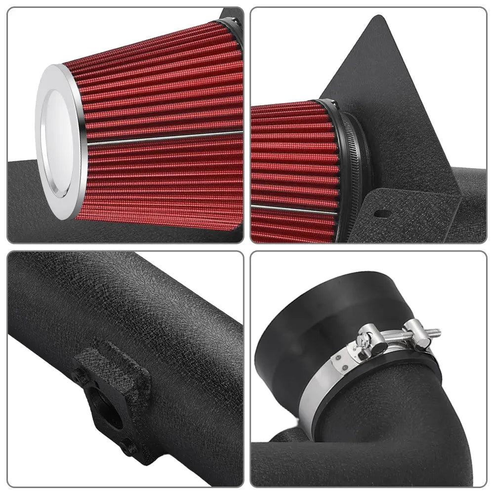 Cold Air Intake for 2009-2014 GMC Yukon Silverado Suburban 1500 2500 4.8 5.3 6.2 Flashark