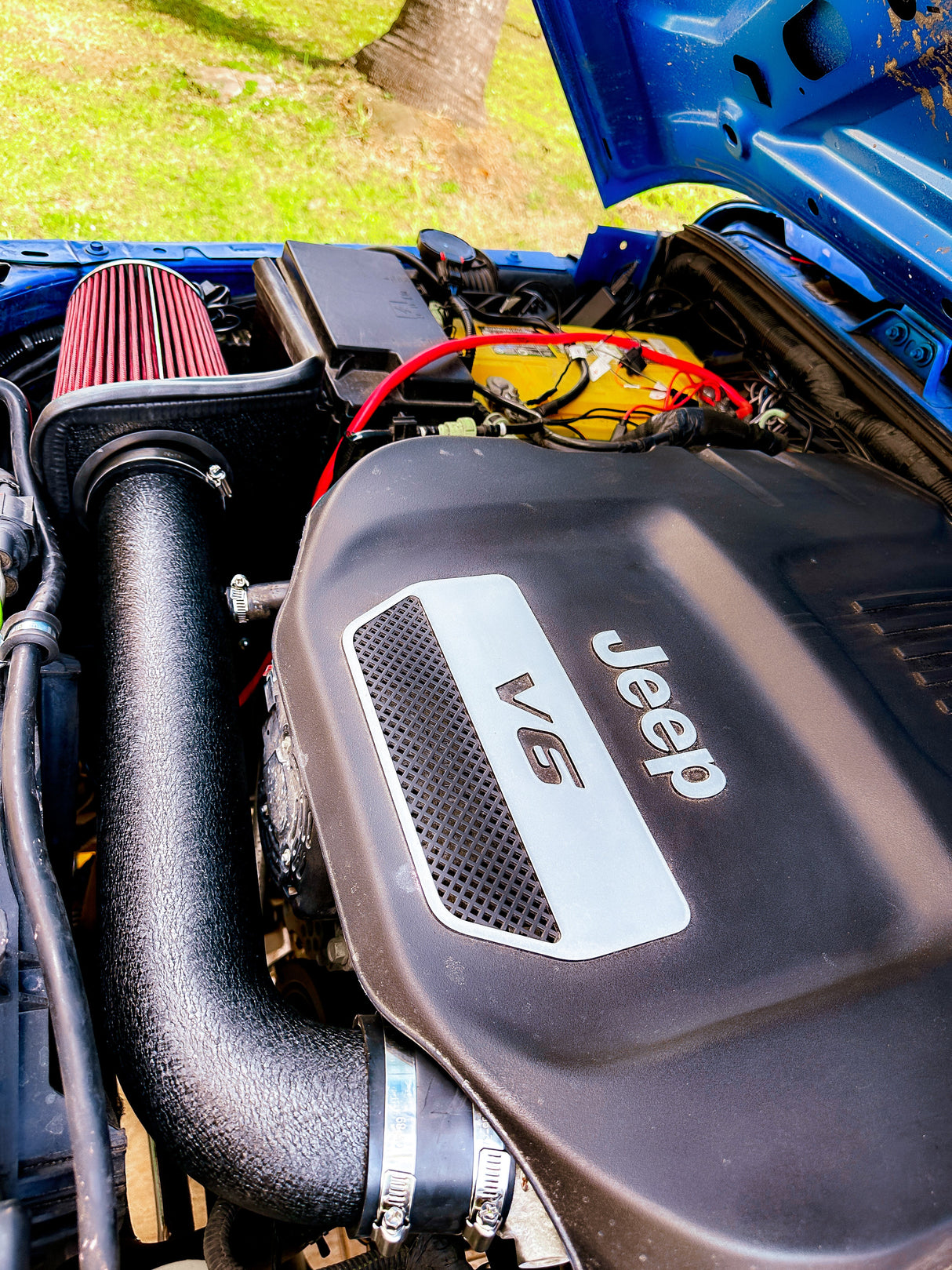 FLASHARK Cold Air Intake Kit for 2012-2018 Jeep Wrangler JK / JKU 3.6L Pentastar V6