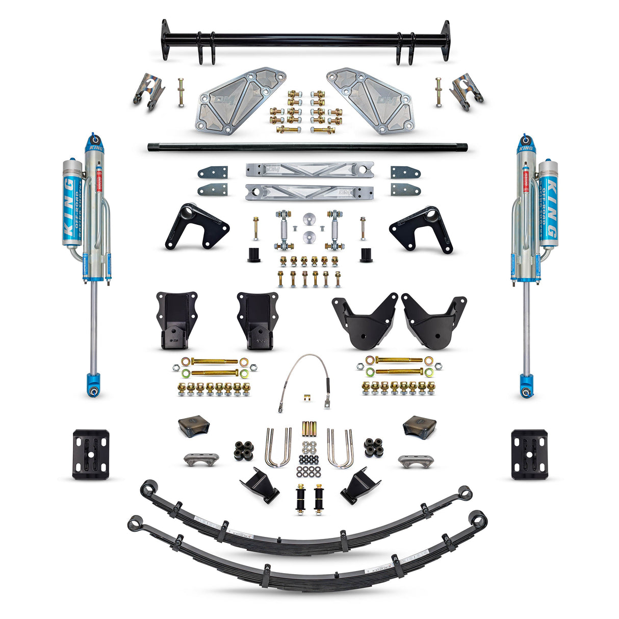 Desolate Motorsports Complete Rear Suspension Kit - 1980-1996 Ford Bronco Desolate Motorsports