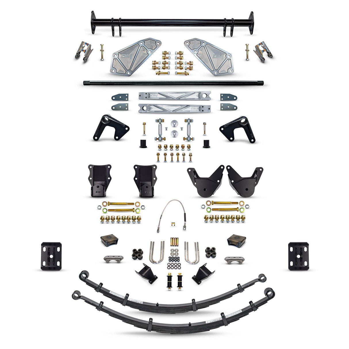 Desolate Motorsports Complete Rear Suspension Kit - 1980-1996 Ford Bronco Desolate Motorsports