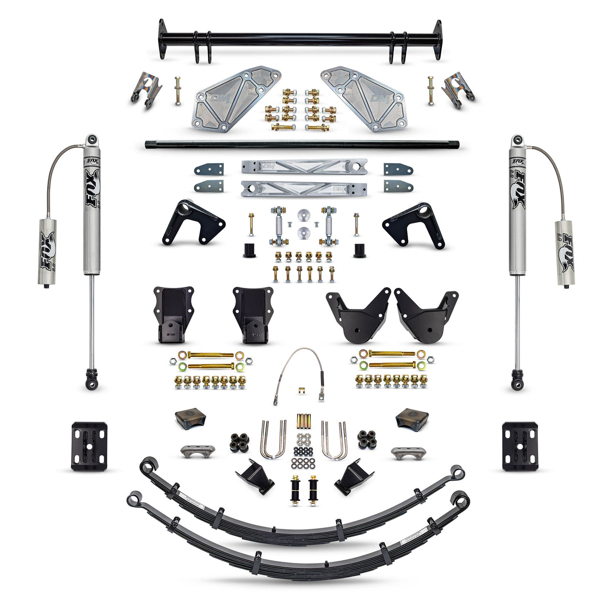 Desolate Motorsports Complete Rear Suspension Kit - 1980-1996 Ford Bronco Desolate Motorsports