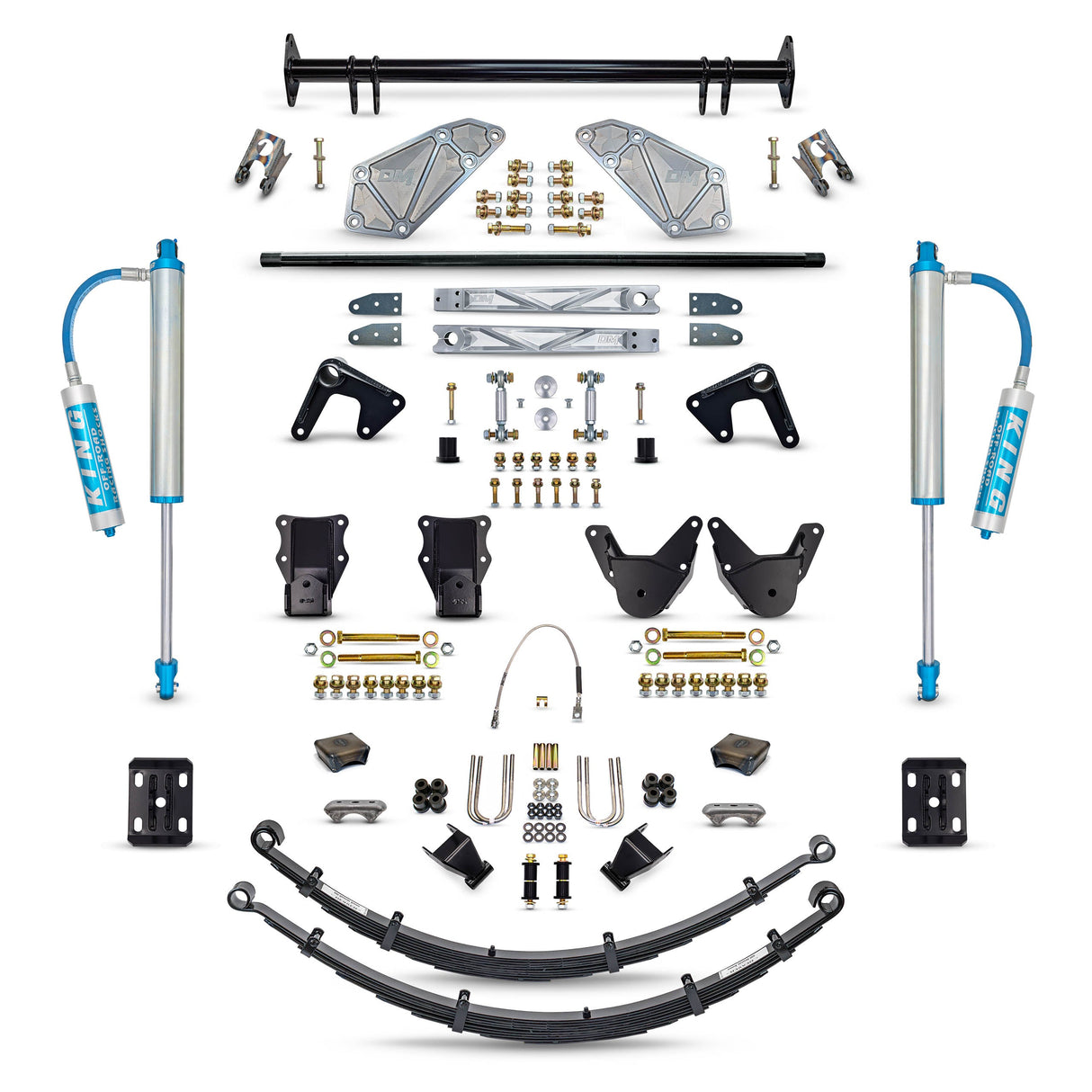 Desolate Motorsports Complete Rear Suspension Kit - 1980-1996 Ford Bronco Desolate Motorsports