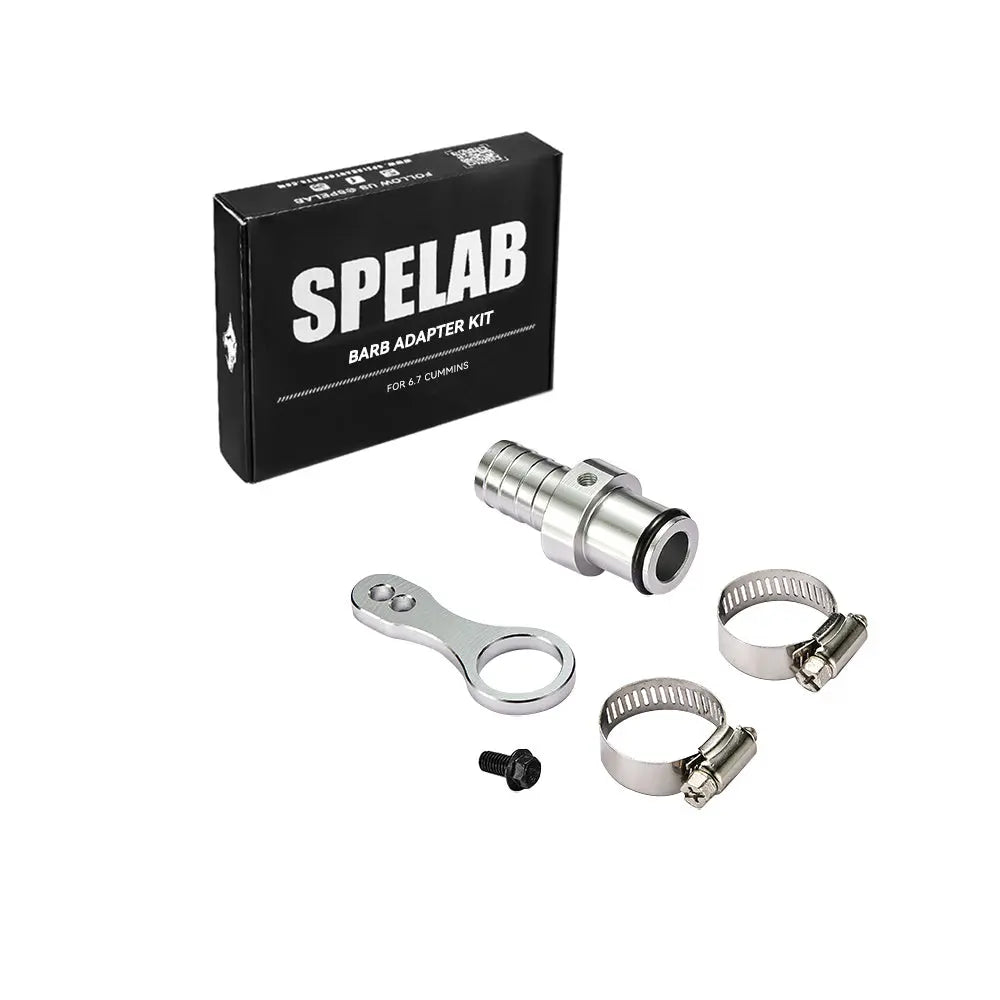 2009-2018 Dodge 6.7L Cummins Coolant Hose Barb Adapter Leaking Repair Kit | SPELAB SPELAB