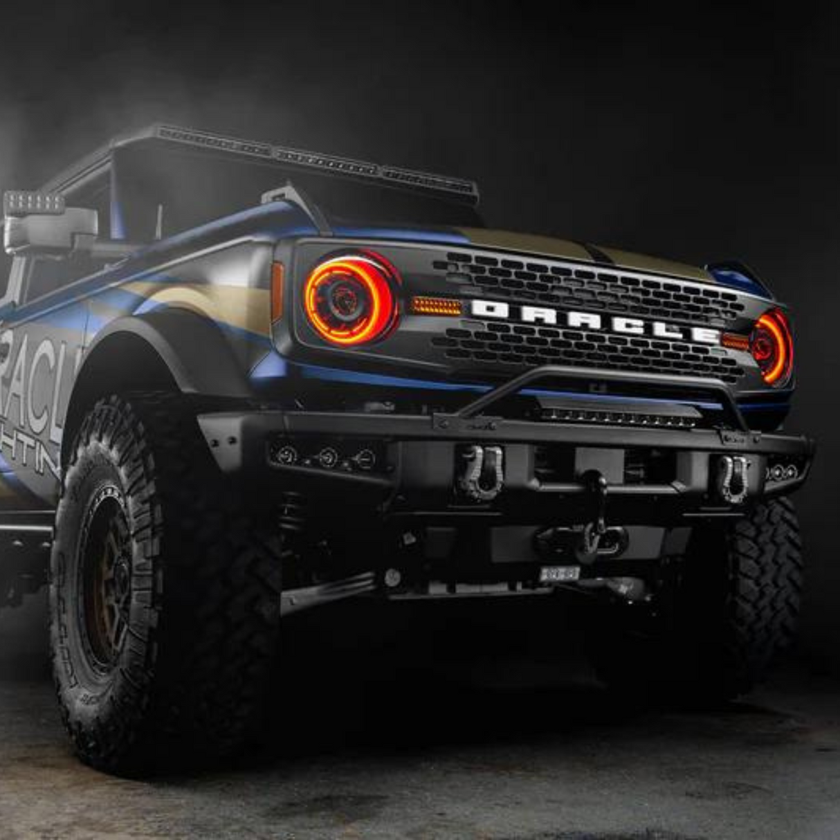 Oracle Lighting Oculus COLORSHIFT BI-LED Projector Headlights I '21- Current Ford Bronco