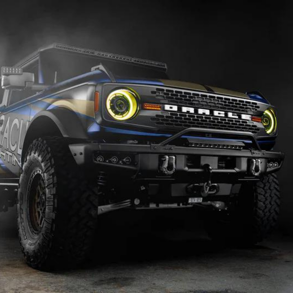 Oracle Lighting Oculus COLORSHIFT BI-LED Projector Headlights I '21- Current Ford Bronco