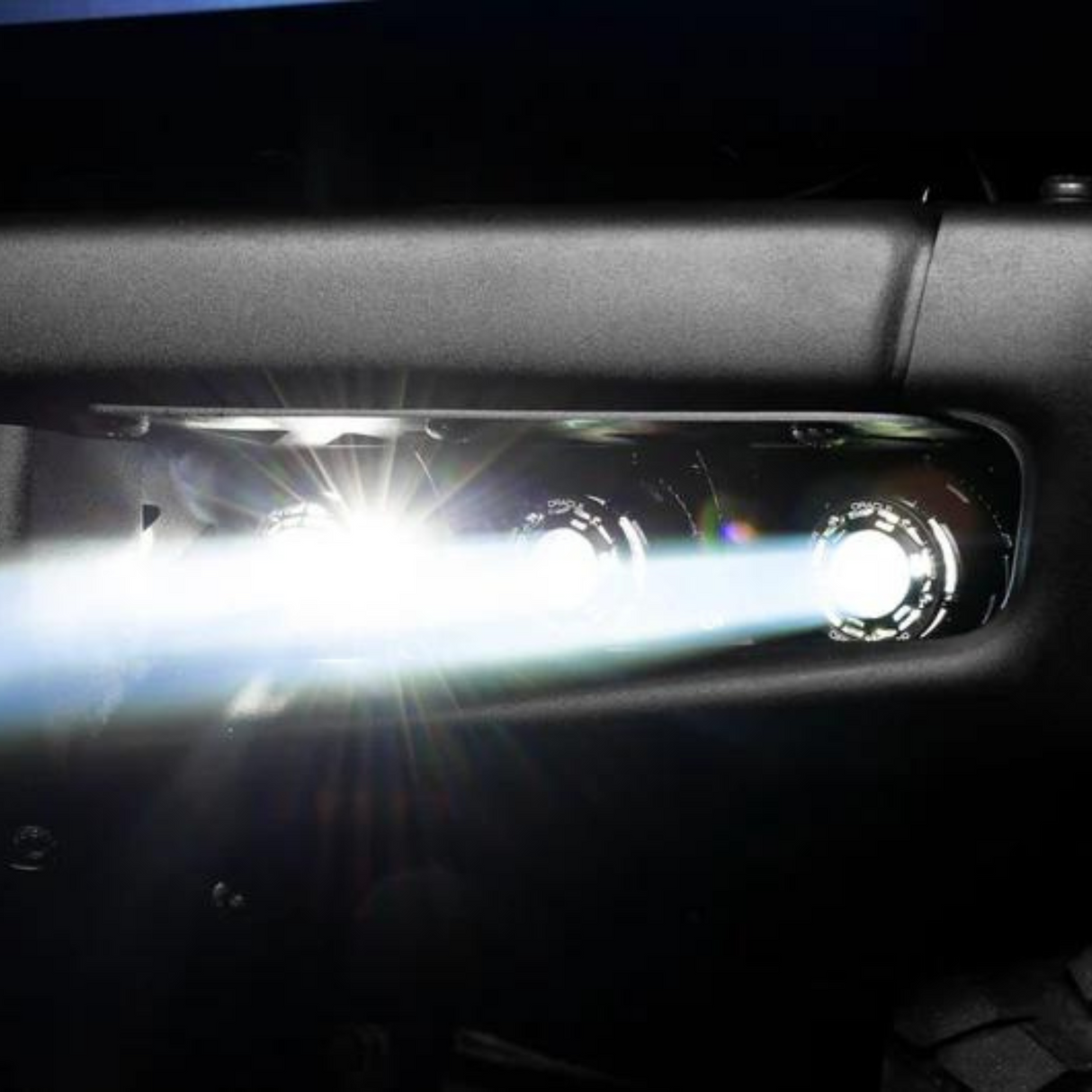 Oracle Lighting Off Road Laser AUX Light + LED Fog Light Kit I '21- Current Ford Bronco