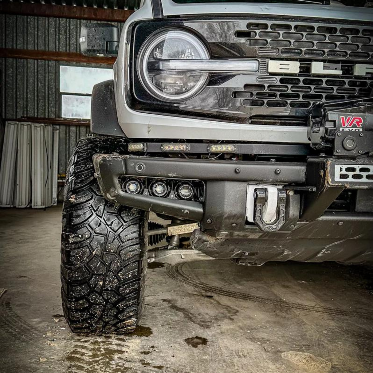 Oracle Lighting Off Road Laser AUX Light + LED Fog Light Kit I '21- Current Ford Bronco