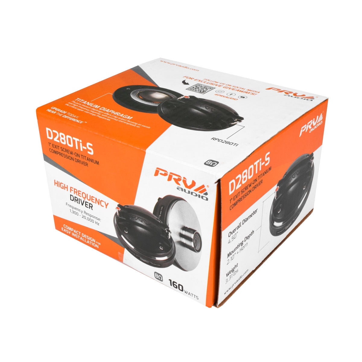 PRV D280Ti-S Driver PRV Audio