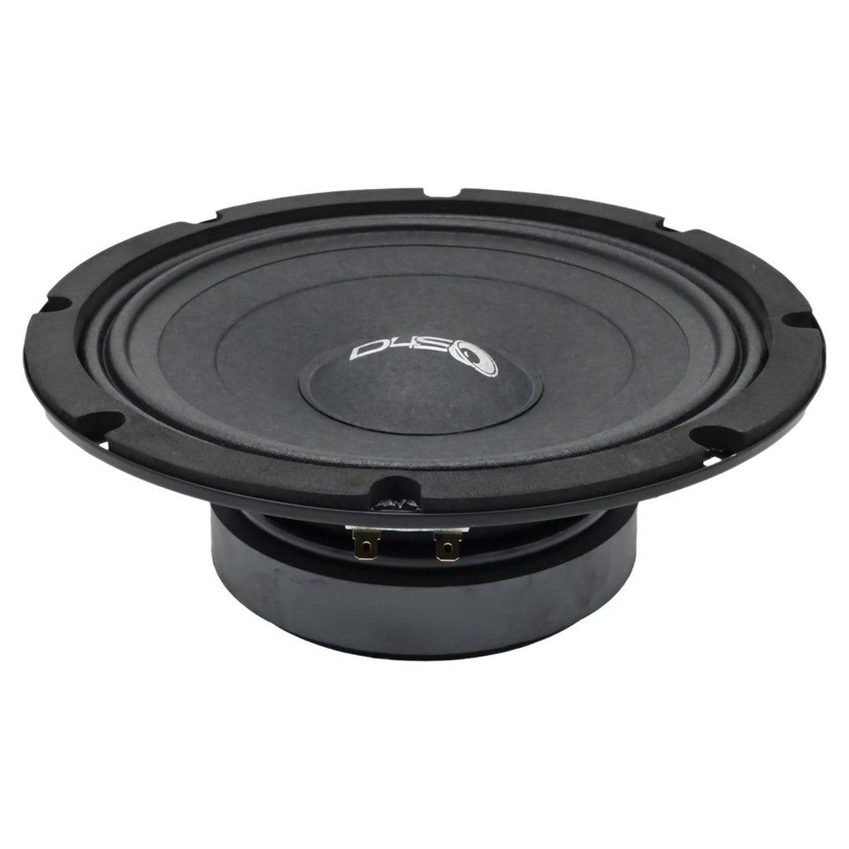 DOWN4SOUND D4S-SF808 - 8" Shallow Mount Midrange Speaker - 110W RMS, 8 Ohm High-Performance Audio Driver