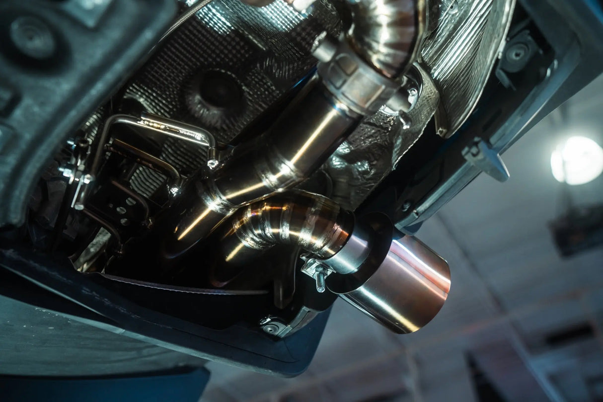 Valvetronic Valved Sport Exhaust System for Porsche 718 GT4RS/Spyder RS Valvetronic Designs