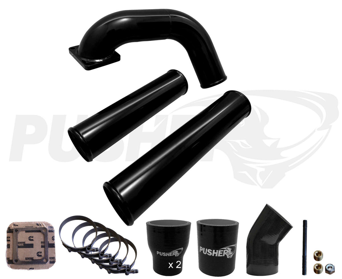 Pusher 3" Pre and Post Intercooler Intake System for 1991.5-1993 Dodge Cummins 12v