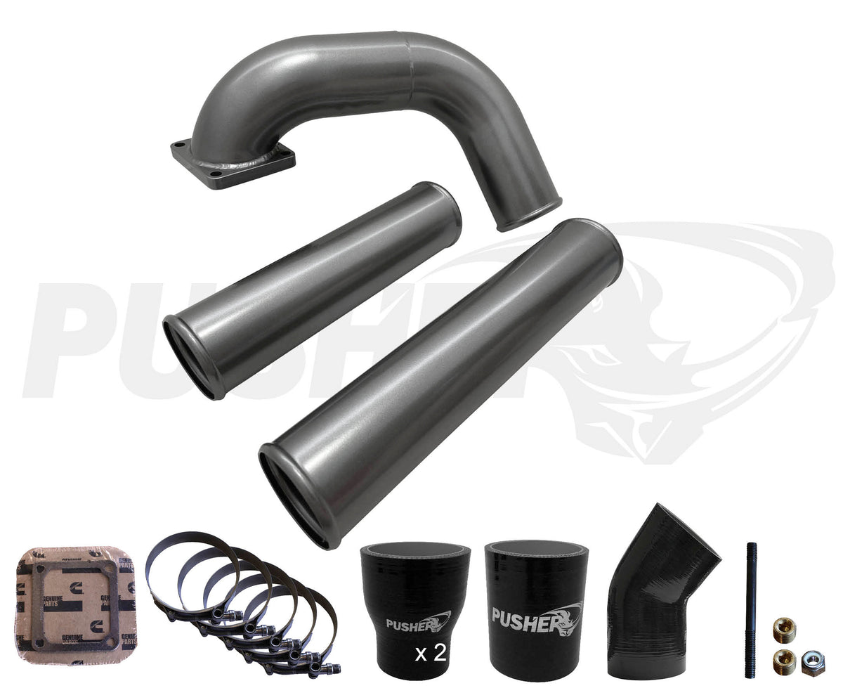 Pusher 3" Pre and Post Intercooler Intake System for 1991.5-1993 Dodge Cummins 12v