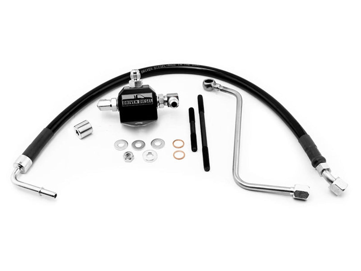 Driven Diesel Fuel Bowl Delete Upgrade Kit, 2003-2007 Ford 6.0L Powerstroke Driven Diesel