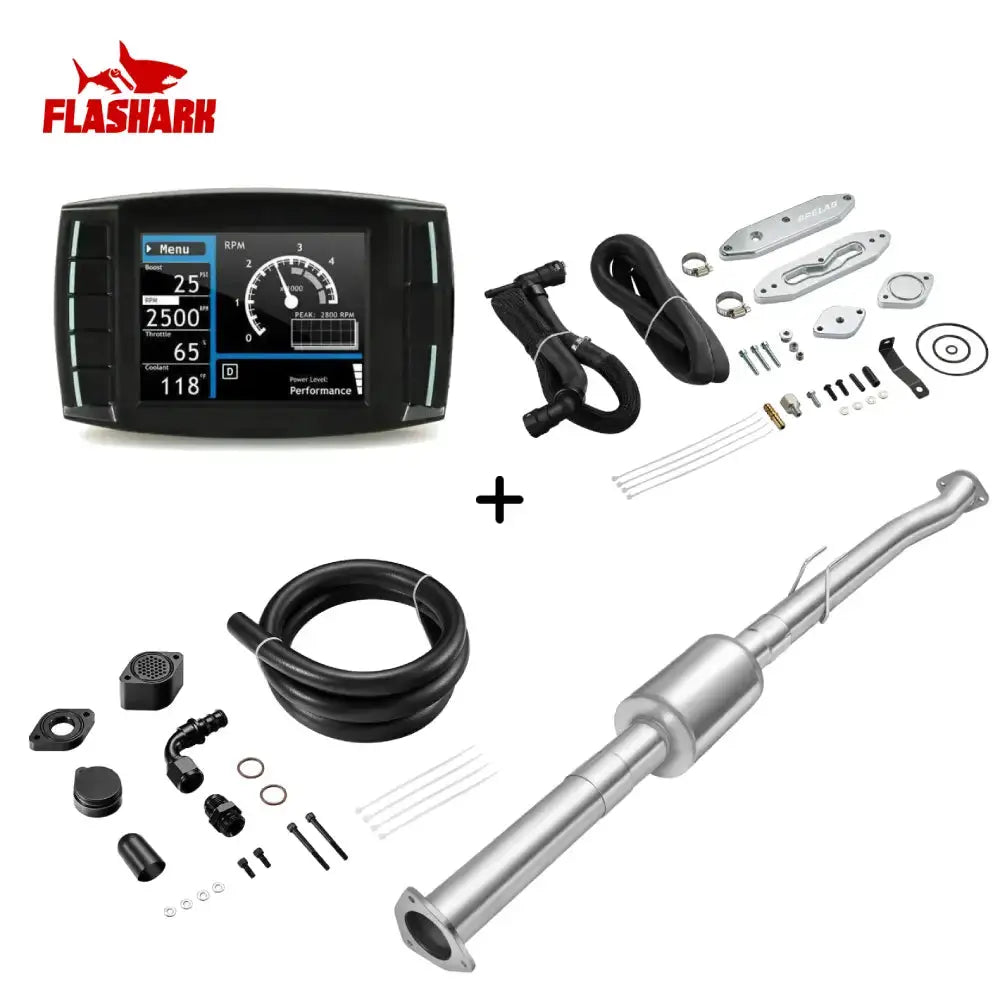 EGR/DPF/CCV/DEF Delete Kit For 2015-2016 6.7L Ford Powerstroke Diesel All-in-One Kit