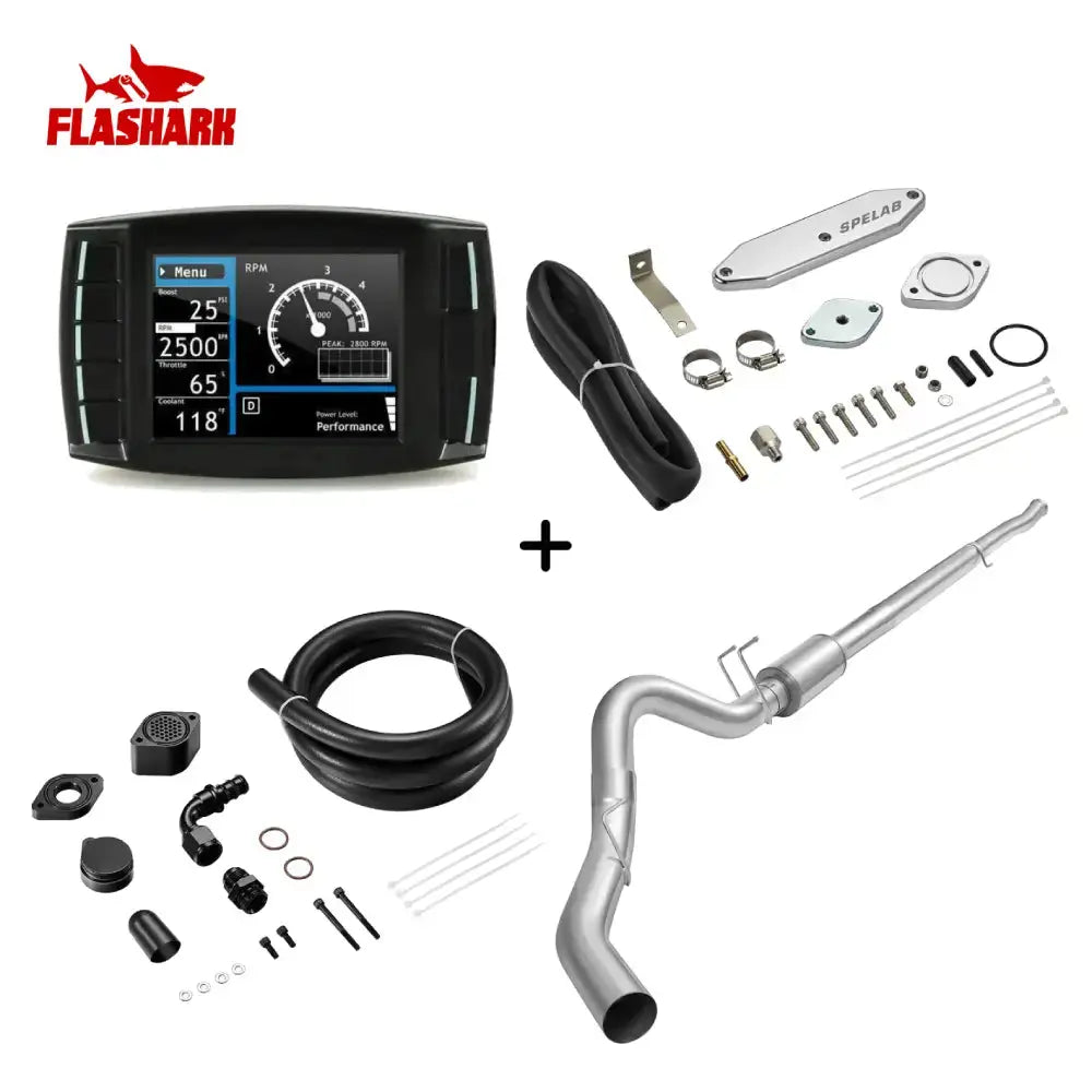 EGR/DPF/CCV/DEF Delete Kit For 2011-2019 6.7L Ford Powerstroke Diesel All-in-One Kit