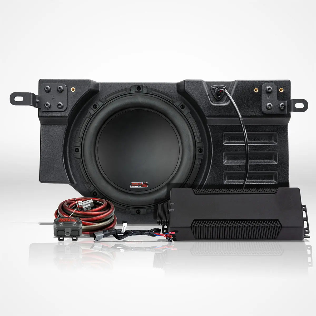 2026 Can-Am® Defender HD11 Plug-&-Play 10" Ported Subwoofer Add-On Kit SSV Works