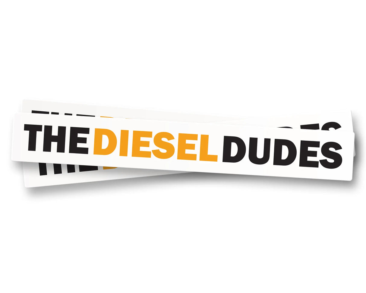The Diesel Dudes Logo Sticker SunFrog Solutions