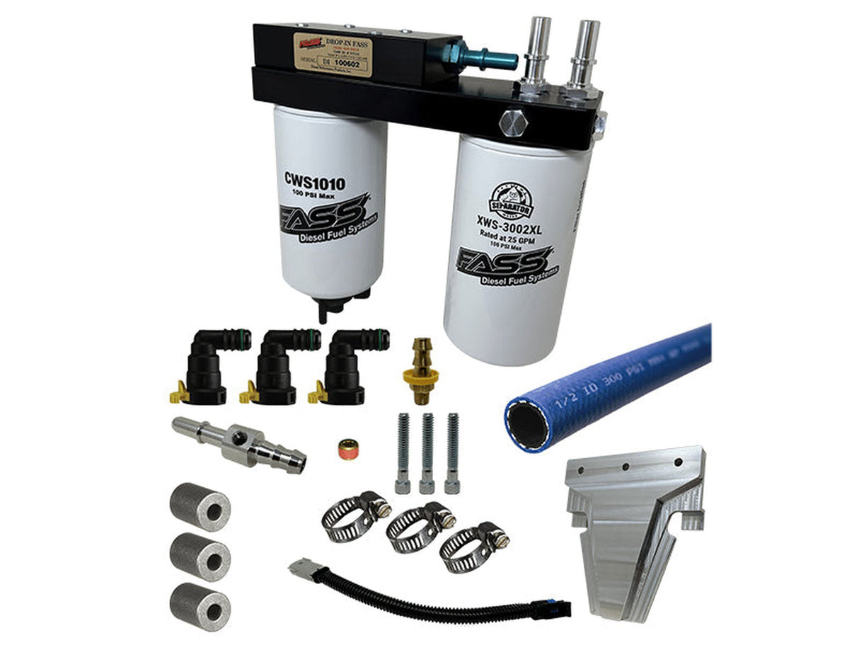 FASS DIFSFRD1001 Drop-In Series Diesel Fuel System, 2017-2025 Ford 6.7L Powerstroke FASS Diesel Fuel Systems