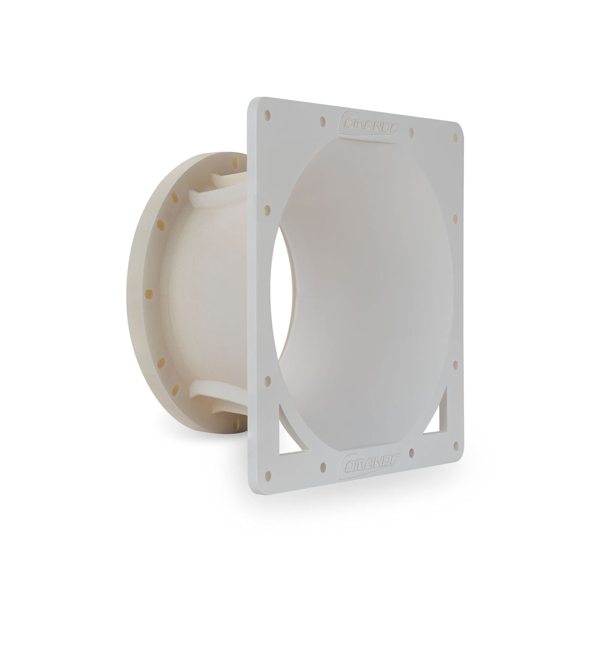 LA-6.5-HORN-WHITE Comando Audio