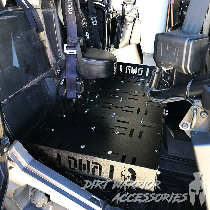 DIRT WARRIOR RZR Rear Seat Mounted Cargo Rack