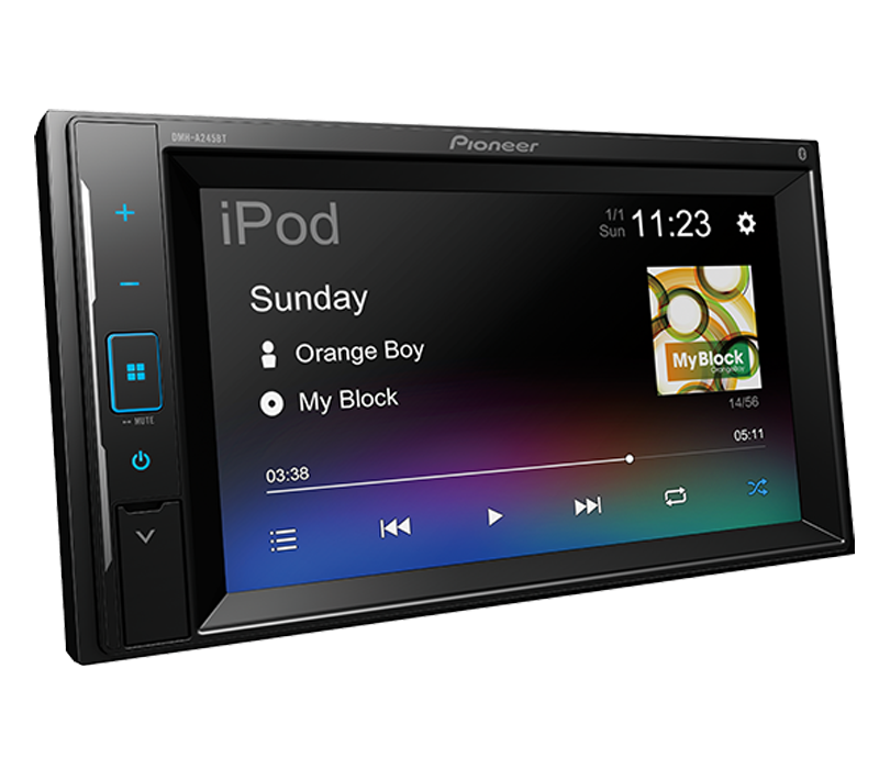 PIONEER 2DIN DMH-A245BT ALTA GAMA CAR AUDIO