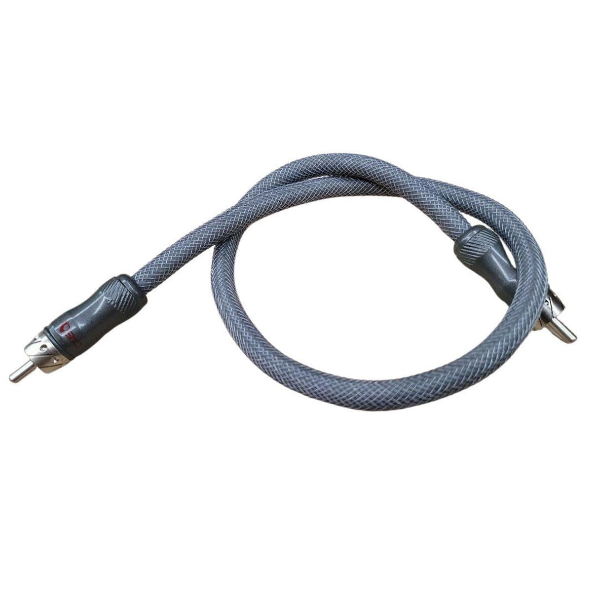DOWN4SOUND 1.5 FT 1-CHANNEL RCA INTERCONNECT CABLE (STRAPPING CABLE) Down4Sound