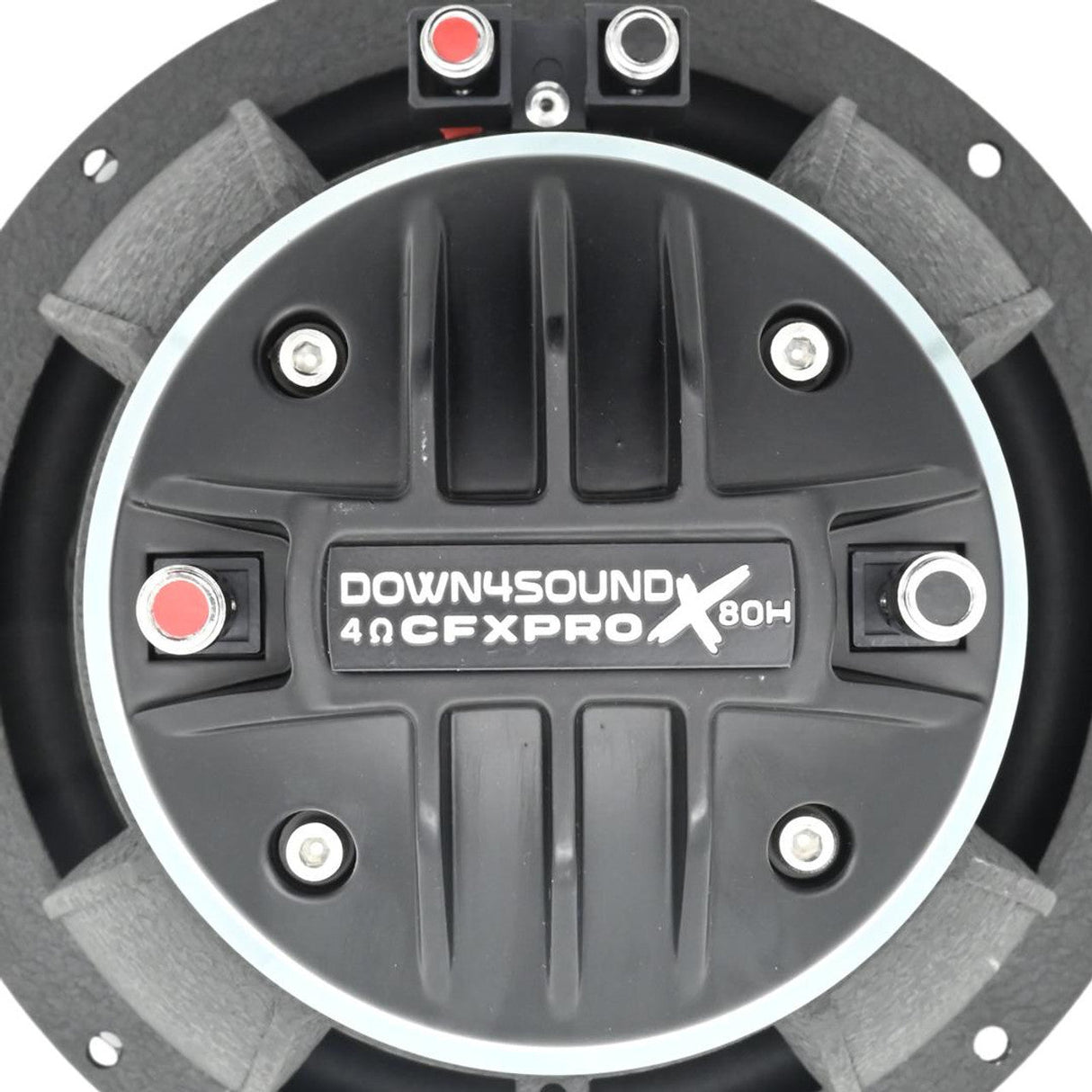 Down4Sound CFX-PROx804H 8" 200W RMS Carbon Fiber NEO Water Resistant Coaxial Speaker (Single)