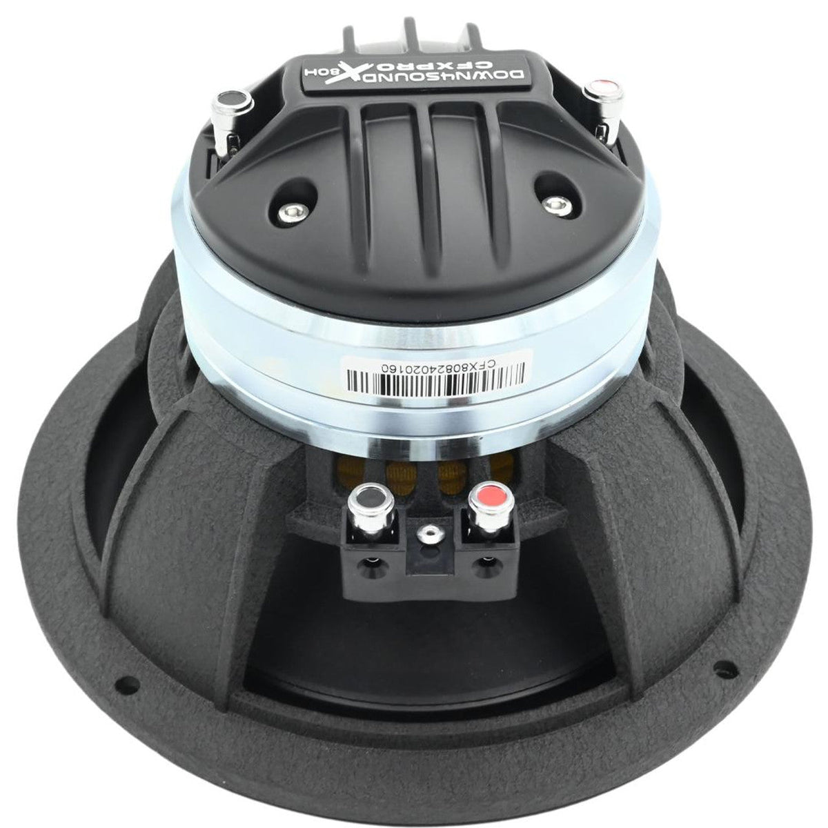 Down4Sound CFX-PROx804H 8" 200W RMS Carbon Fiber NEO Water Resistant Coaxial Speaker (Single)