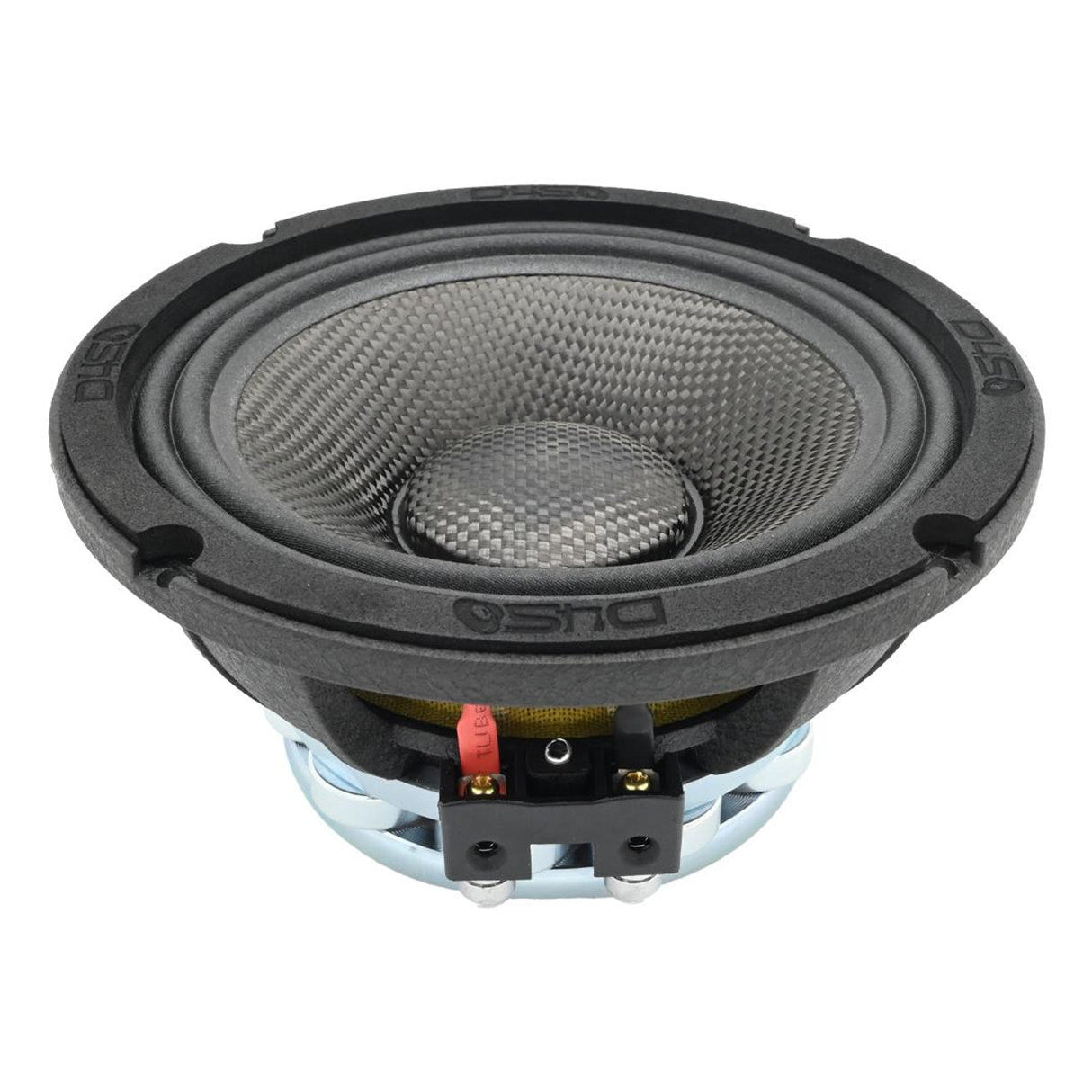 Down4Sound D4S-MND654CF 6.5" 200W RMS Carbon Fiber Neo+ Water Resistant Speaker (Single) Down4Sound