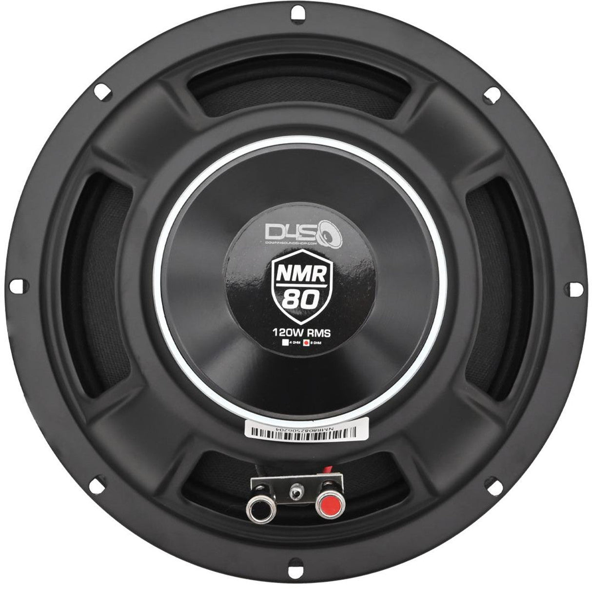 Down4Sound D4S NMR804 8" 120W RMS Neo Midrange Speaker (Single) Down4Sound