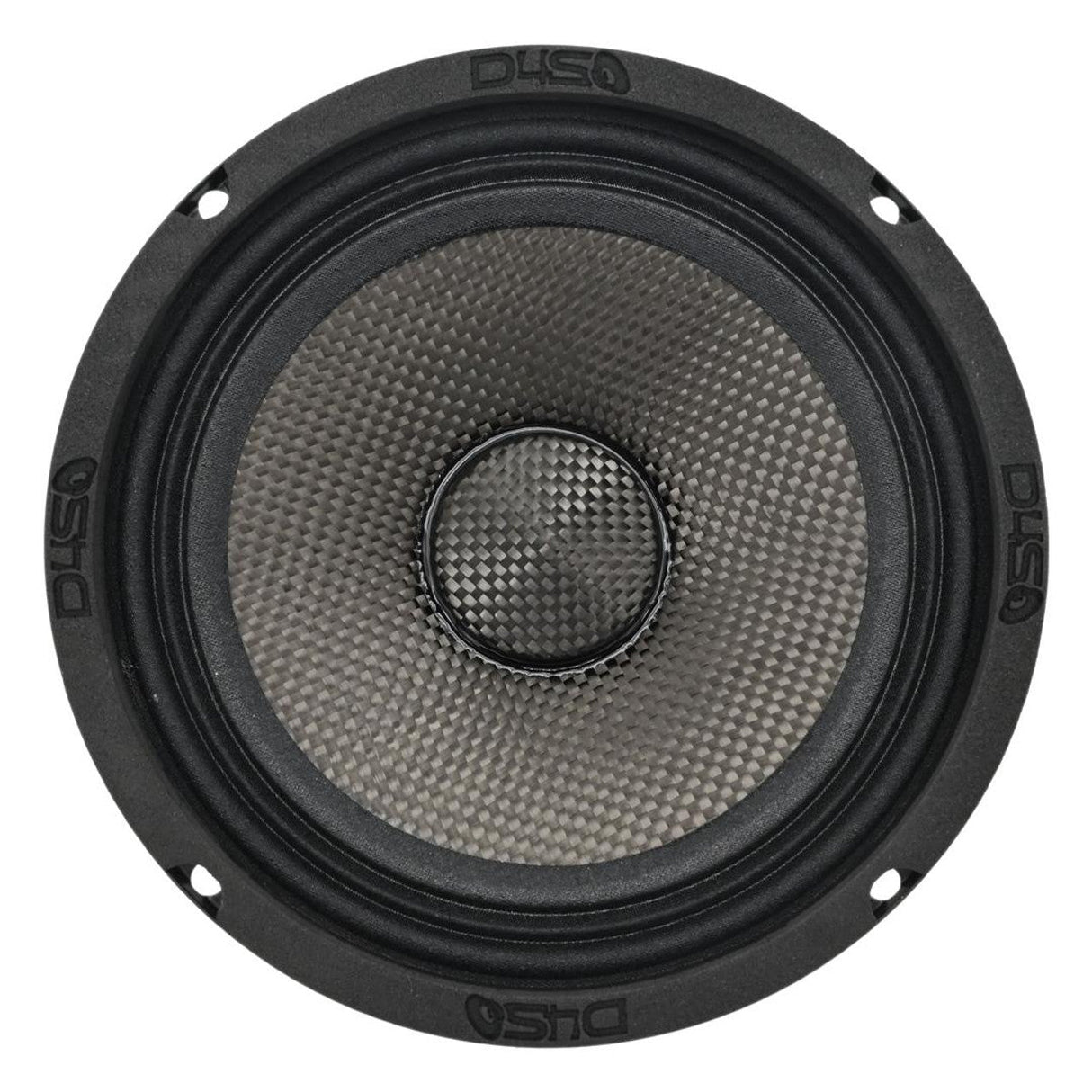 Down4Sound D4S-SF804CF 8" 180W RMS Carbon Fiber Water Resistant Shallow Midrange Speaker (Single)