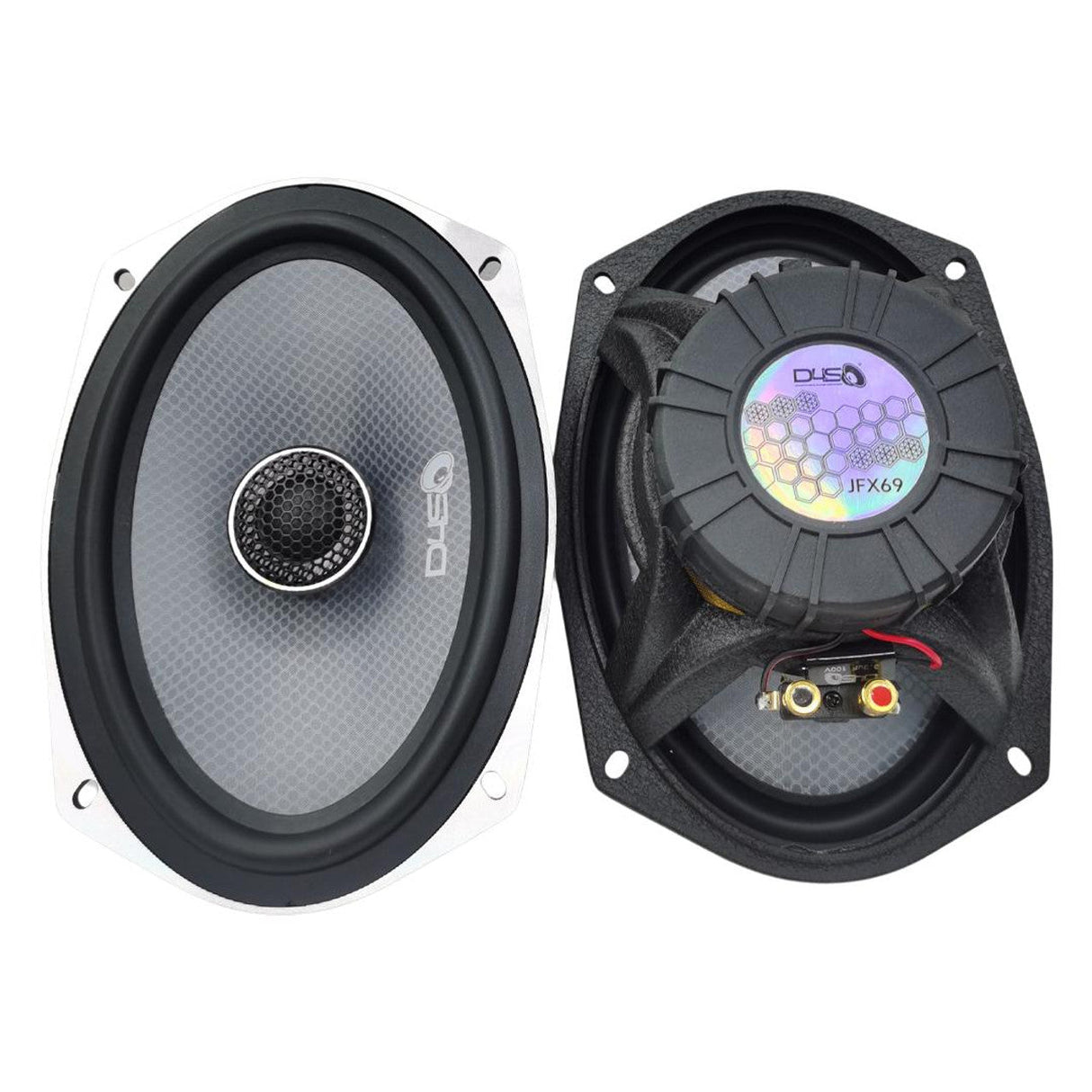 Down4Sound JFX69 6"x9" 200W RMS Coaxial Speakers (Pair) Down4Sound