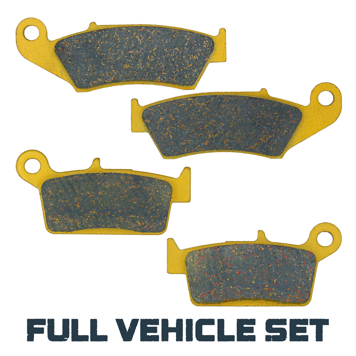 Kawasaki KX125/KX250/KX500 1995-2007 Ceramic Brake Pad Set Traild