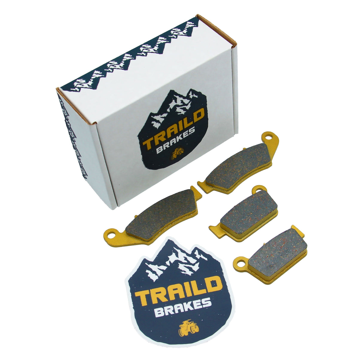Yamaha YZ125/YZ250/YZ450F 2003-2007 Ceramic Brake Pad Set Traild