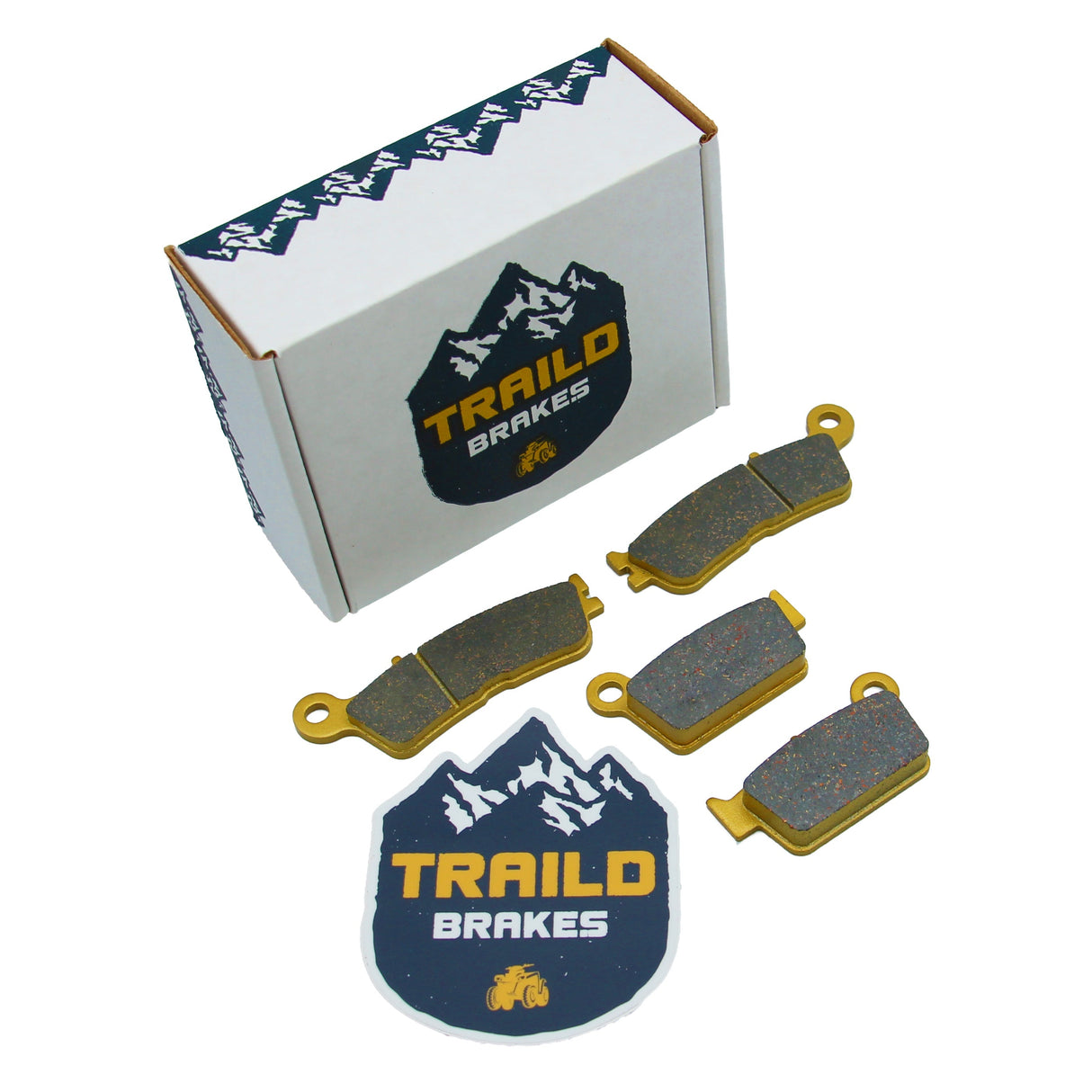 Yamaha YZ125/YZ250/YZ250F/YZ450F 2020-2026 Ceramic Brake Pad Set Traild