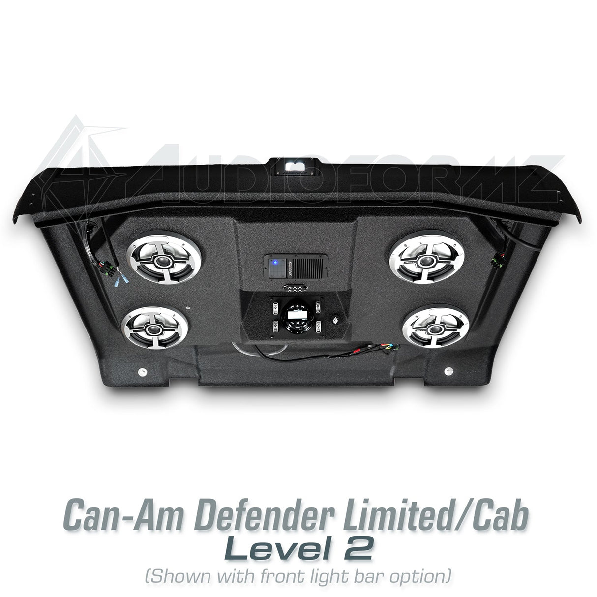 2026+ Can-Am Defender HD11 Limited/Cab Stereo Tops (2-Door) Can-Am