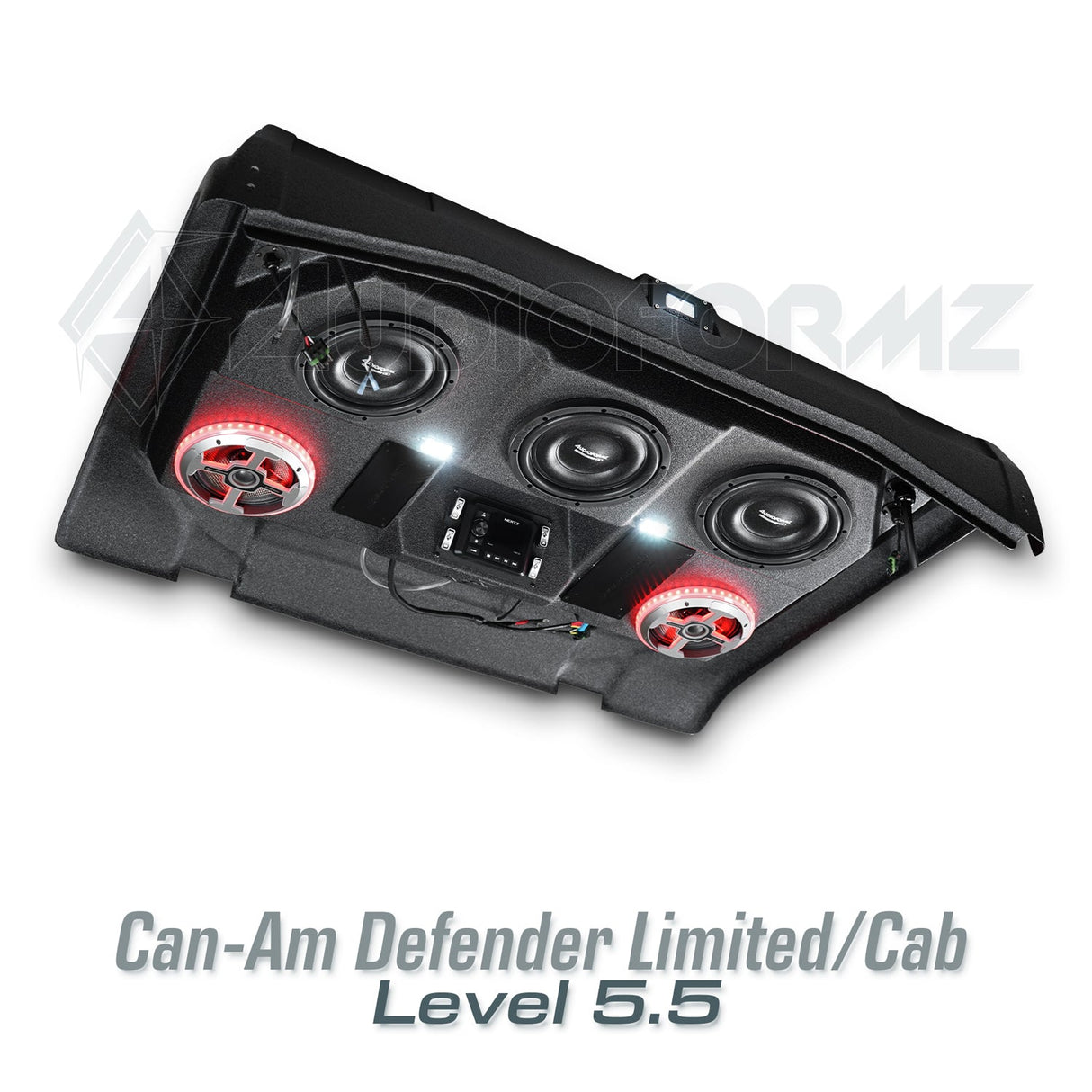 2026+ Can-Am Defender HD11 Limited/Cab Stereo Tops (2-Door)