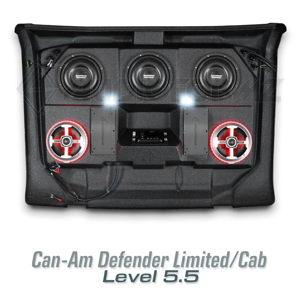 2026+ Can-Am Defender HD11 Limited/Cab Stereo Tops (2-Door) Can-Am