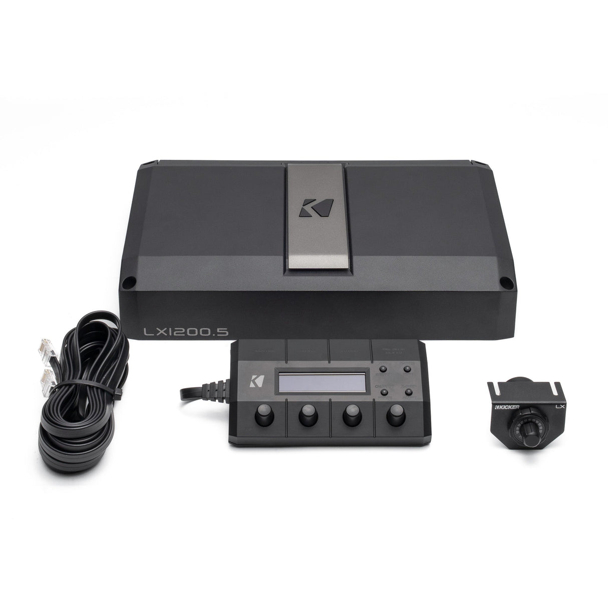 Kicker Plug & Play LX Amp Kit Bundle Upgrade | '18- Current JL Wrangler/ '20- Current JT Gladiator