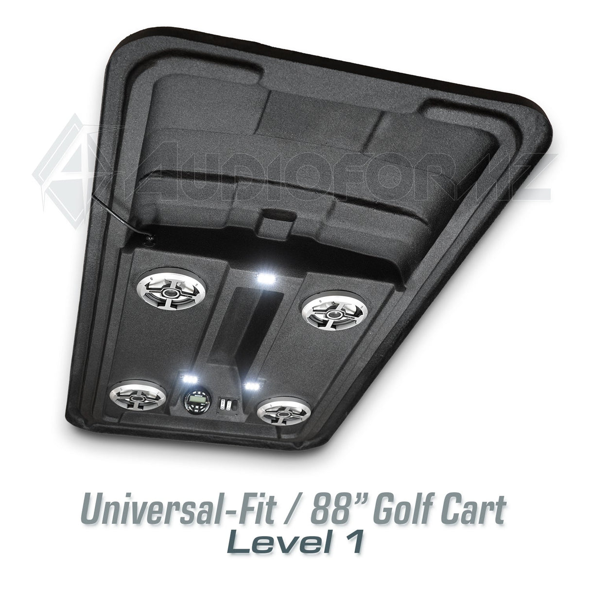 88in Universal-Fit Golf Cart Stereo Tops (4-Seat) Universal-Fit