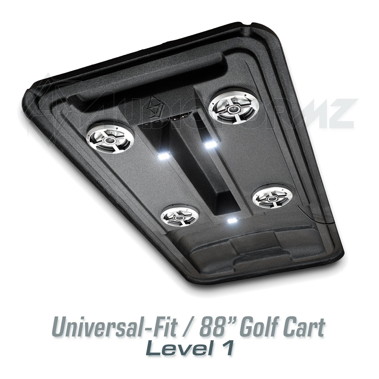 88in Universal-Fit Golf Cart Stereo Tops (4-Seat) Universal-Fit