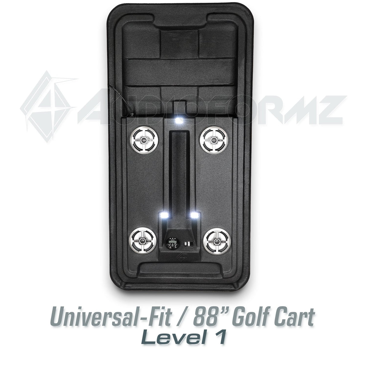 88in Universal-Fit Golf Cart Stereo Tops (4-Seat) Universal-Fit