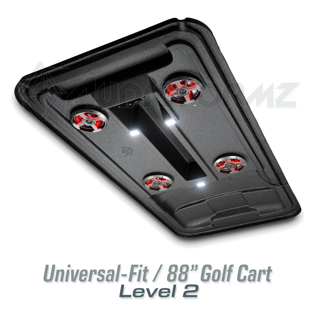 88in Universal-Fit Golf Cart Stereo Tops (4-Seat) Universal-Fit