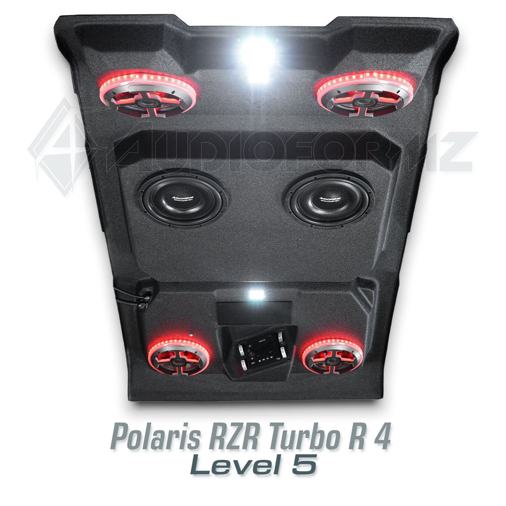 2022+ Polaris RZR Turbo R 4 Stereo Tops (4-Seat) Polaris